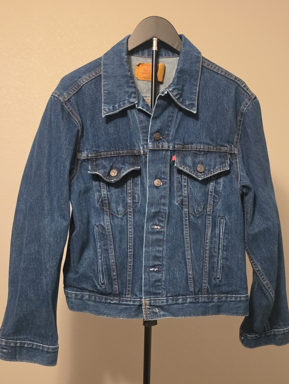 Levi's Type III Trucker Jacket Denim Trucker Jacket Size Large